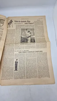 Tysk ww2 avis. Original