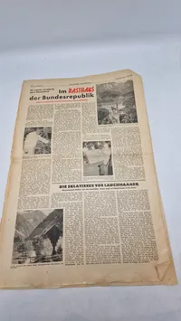 Tysk ww2 avis. Original