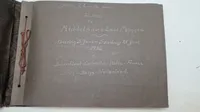 Dansk fotoalbum fra rejse i Tyskland og Italien , Hitler og Musselini. Original