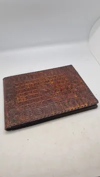 Dansk fotoalbum fra rejse i Tyskland og Italien , Hitler og Musselini. Original