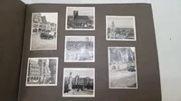 Dansk fotoalbum fra rejse i Tyskland og Italien , Hitler og Musselini. Original