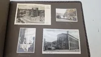 Dansk fotoalbum fra rejse i Tyskland og Italien , Hitler og Musselini. Original