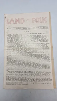 Samling danske illegale blade. Originalt