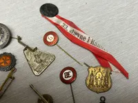 Samling diverse pins