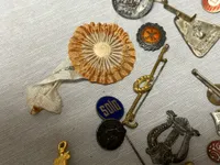 Samling diverse pins