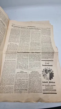 Tyske ww2 aviser. Originale