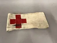Originalt WW2 røde kors armbind