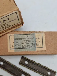 Originale tyske æsker og ww2 lade rammer