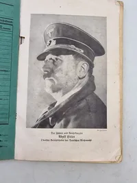 Originale tyske ww2 undervisnings hæfter