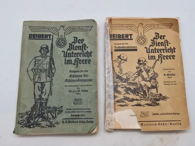 Originale tyske ww2 undervisnings hæfter