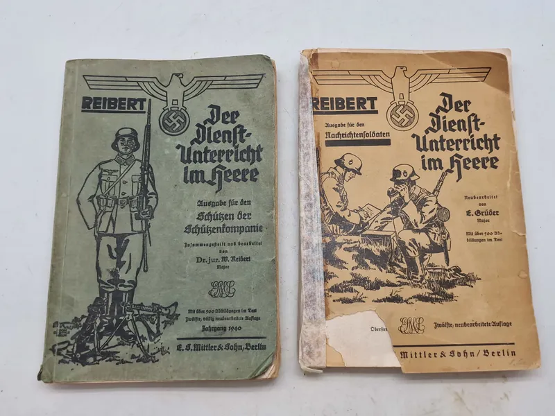 Originale tyske ww2 undervisnings hæfter