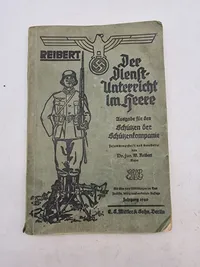 Originale tyske ww2 undervisnings hæfter