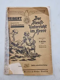 Originale tyske ww2 undervisnings hæfter