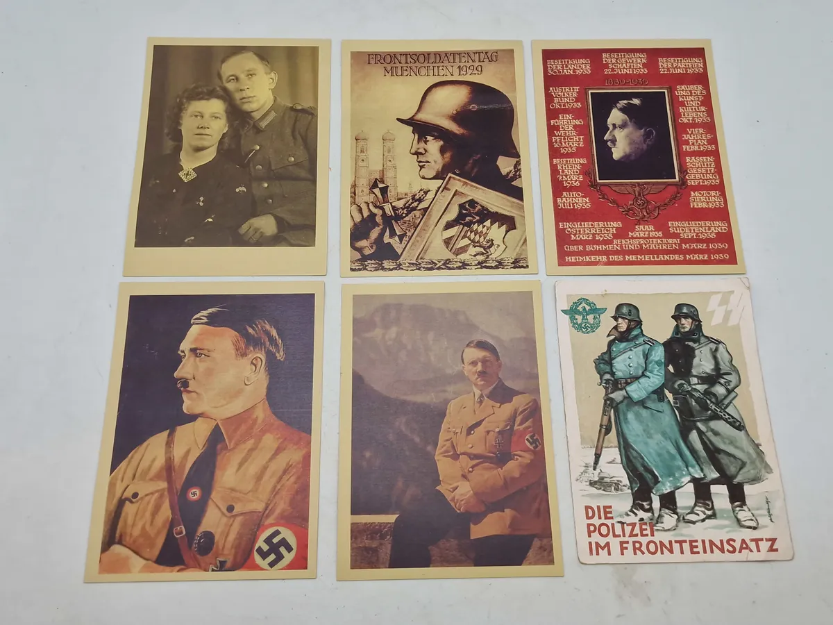 Samling postkort - genoptryk