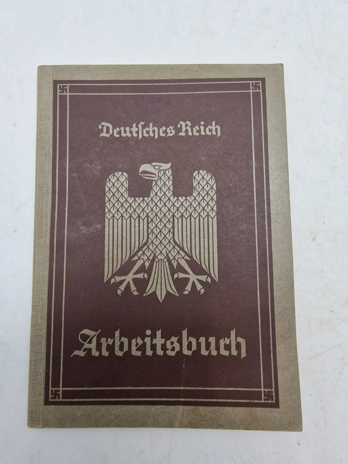 Original tysk arbejdsbog - ww2