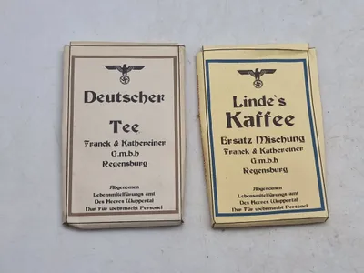 Tysk ww2 te og kaffe - efterkrigs