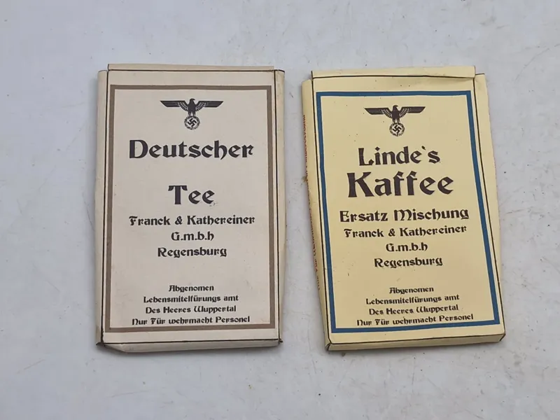 Tysk ww2 te og kaffe - efterkrigs