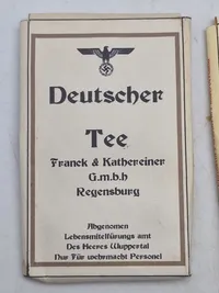 Tysk ww2 te og kaffe - efterkrigs
