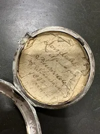 Engelsk spindelur Antique Silver Cased Pocket Watch, Thomas Whitt, London ca år 1790