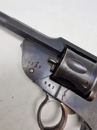 Dansk Marinerevolver, M. 1891, ka1. 9,6 mm ( Hul ved pibe )