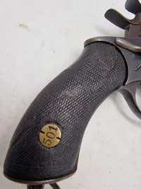 Dansk Marinerevolver, M. 1891, ka1. 9,6 mm ( Hul ved pibe )