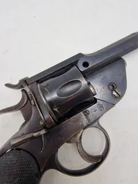Dansk Marinerevolver, M. 1891, ka1. 9,6 mm ( Hul ved pibe )