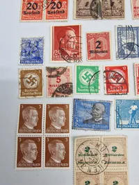 Samling originale tyske frimærker