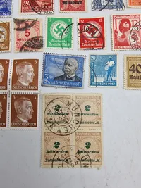 Samling originale tyske frimærker