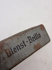 Original Dienst glas æske ww2 - navngivet
