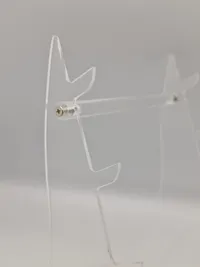 Bajonet holder - plexiglas
