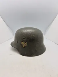 Original Tysk M40 Stålhjelm WW2