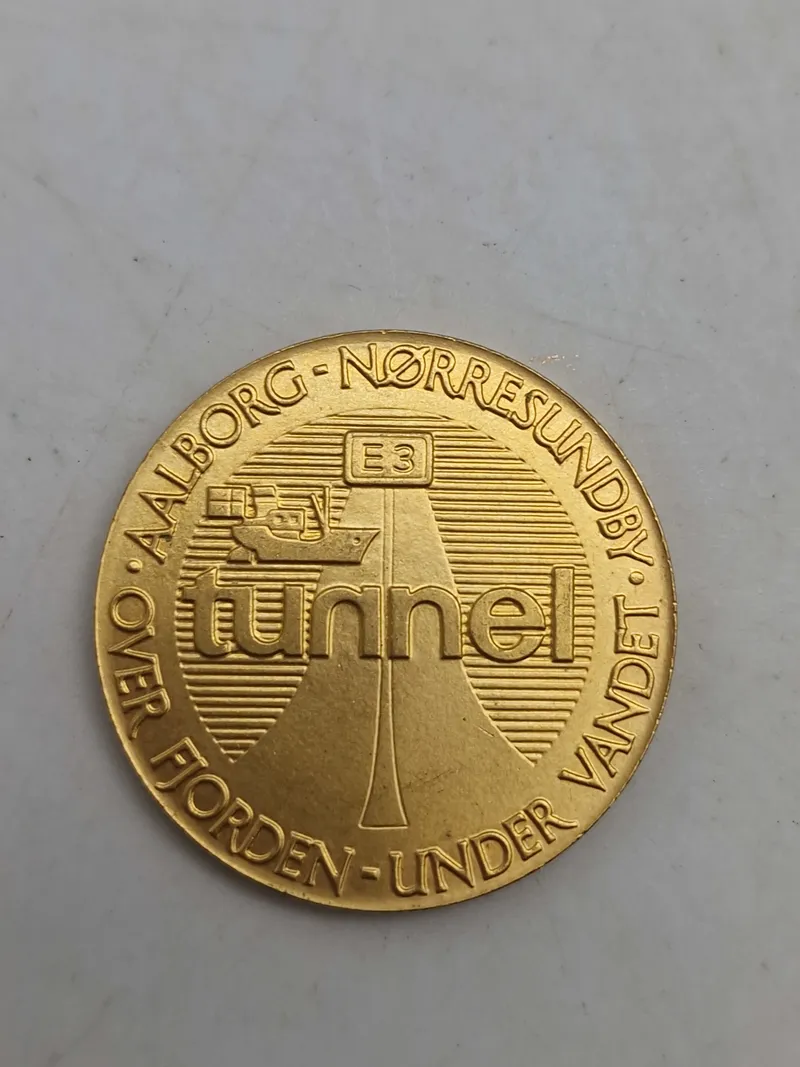 Original tunnel mønt - Aalborg - Nørresundby