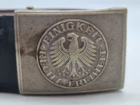 Originalt Bundeswehr bælte med spænde