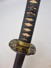 Original Japansk 18-Tals Edo Katana 82 cm klinge