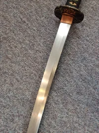 Original Japansk 18-Tals Edo Katana 82 cm klinge