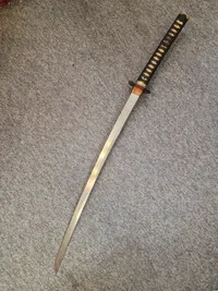 Original Japansk 18-Tals Edo Katana 82 cm klinge