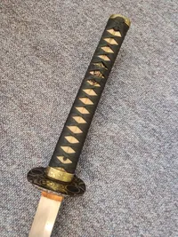 Original Japansk 18-Tals Edo Katana 82 cm klinge