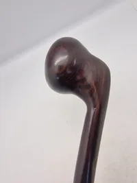 Original Zulu kølle ibenholt