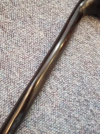 Original Zulu kølle ibenholt