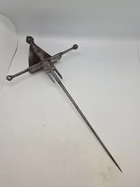 Original 16 tals musketer venstre hånds daggert