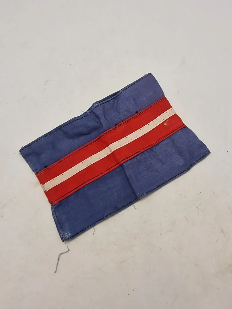 Originalt armbind fra modstandsbevægelsen - Københavnertypen