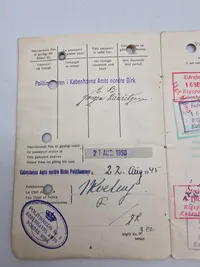 Pas fra 1945 mange rejser