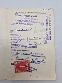 Pas fra 1945 mange rejser