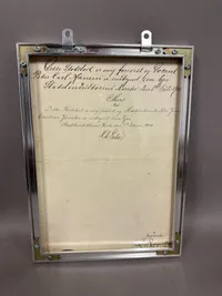 Originalt skøde fra 1901