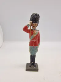 Original linoliumsfigur Christian X  - ww2