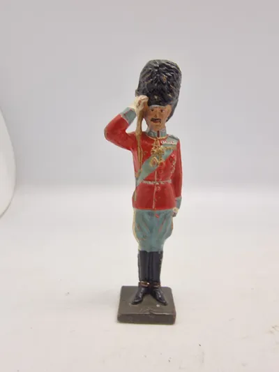 Original linoliumsfigur Christian X  - ww2