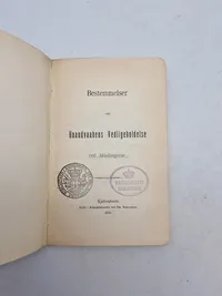 Haandvaabens vedligeholdelser
