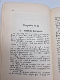 Haandvaabens vedligeholdelser