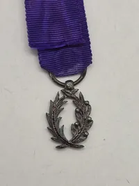 Original fransk miniture medalje