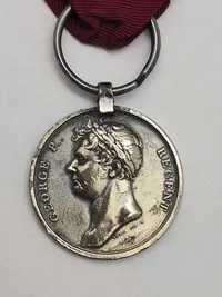 Afstøbning af Engelsk Waterloo medal